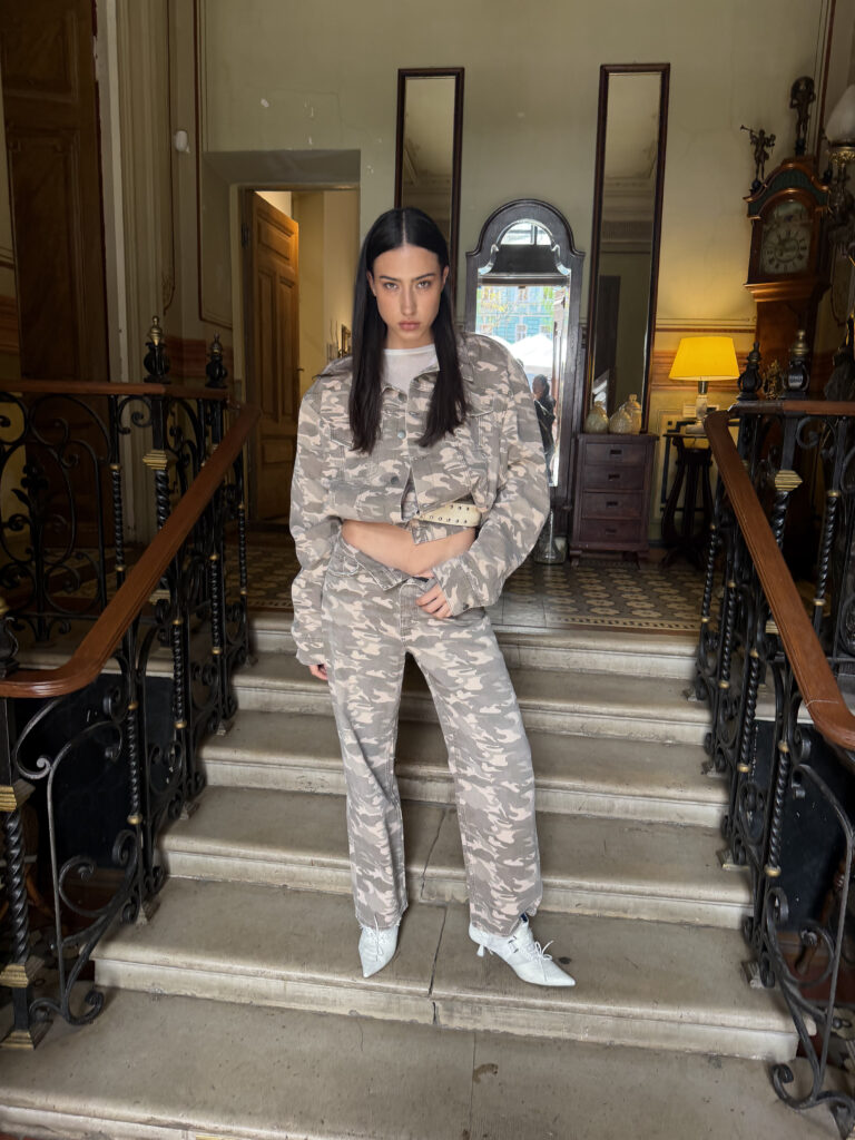 Куртка из денима Military Nude