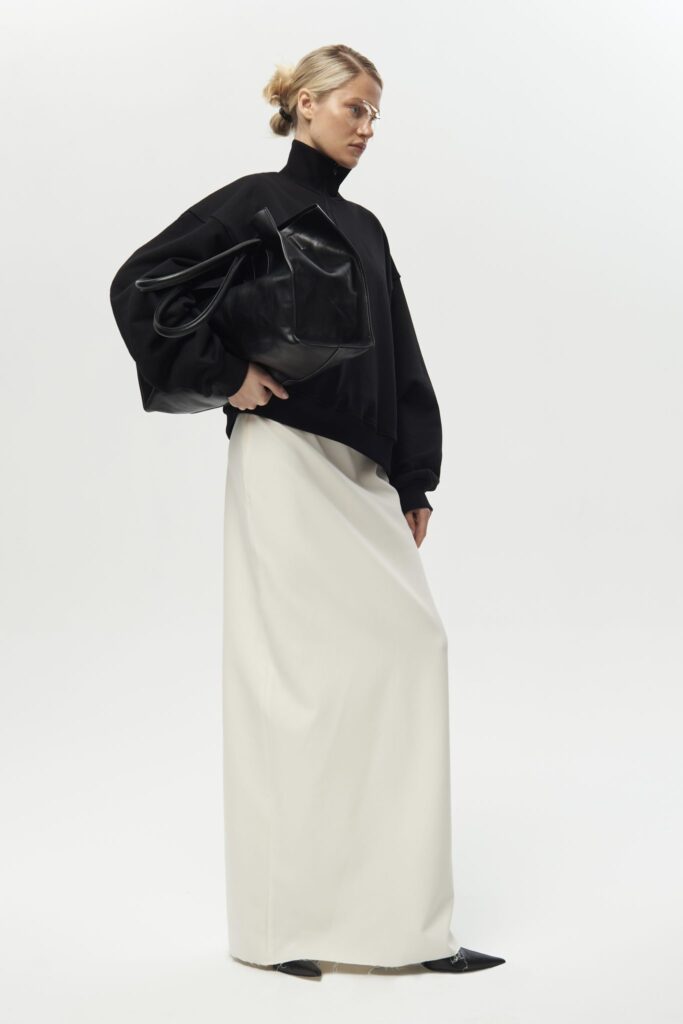 Юбка maxi moloko, бежевый