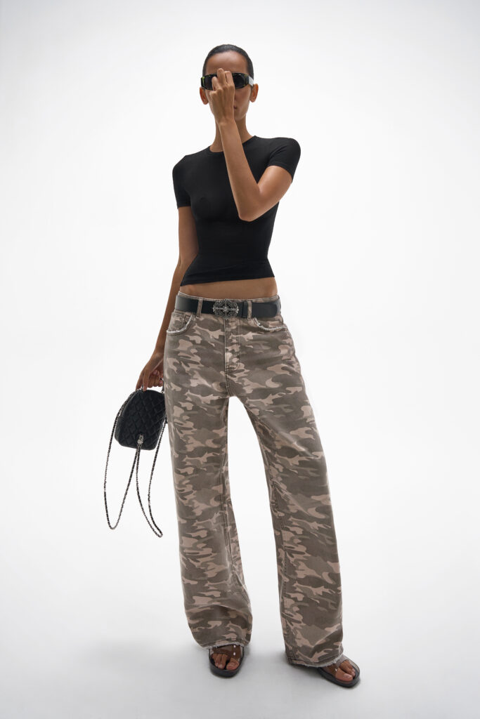 Джинсы MILITARY nude, милитари