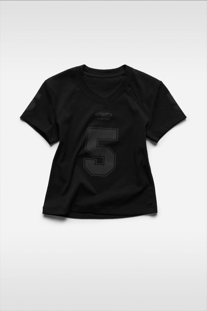 Футболка №5 slim, черный (black)