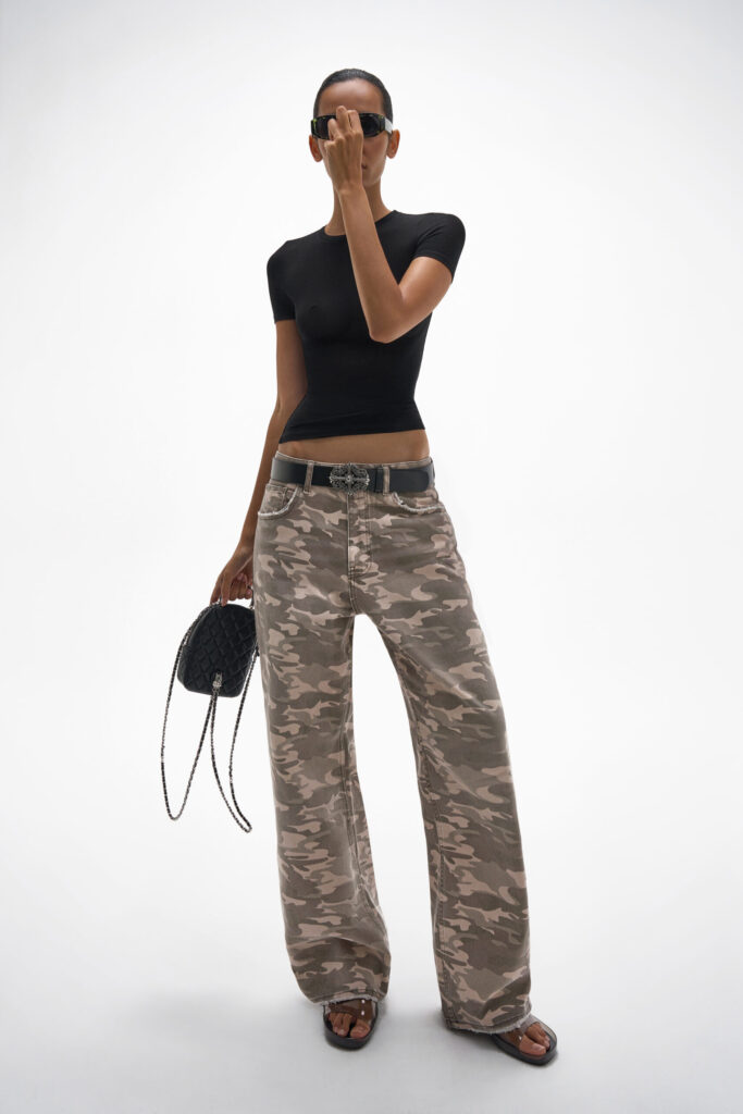 Джинсы MILITARY nude, милитари